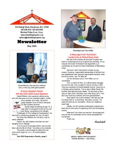 thumbnail of RHI- May 2024 Newsletter