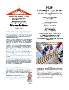 thumbnail of RHI- August 2025 Newsletter